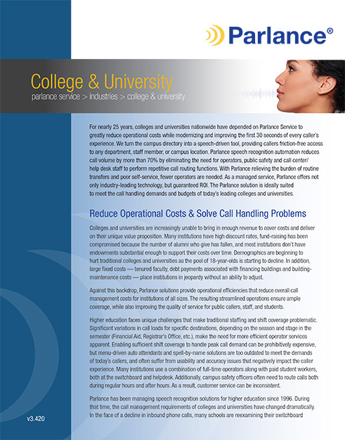 consolidating switchboards in higher education