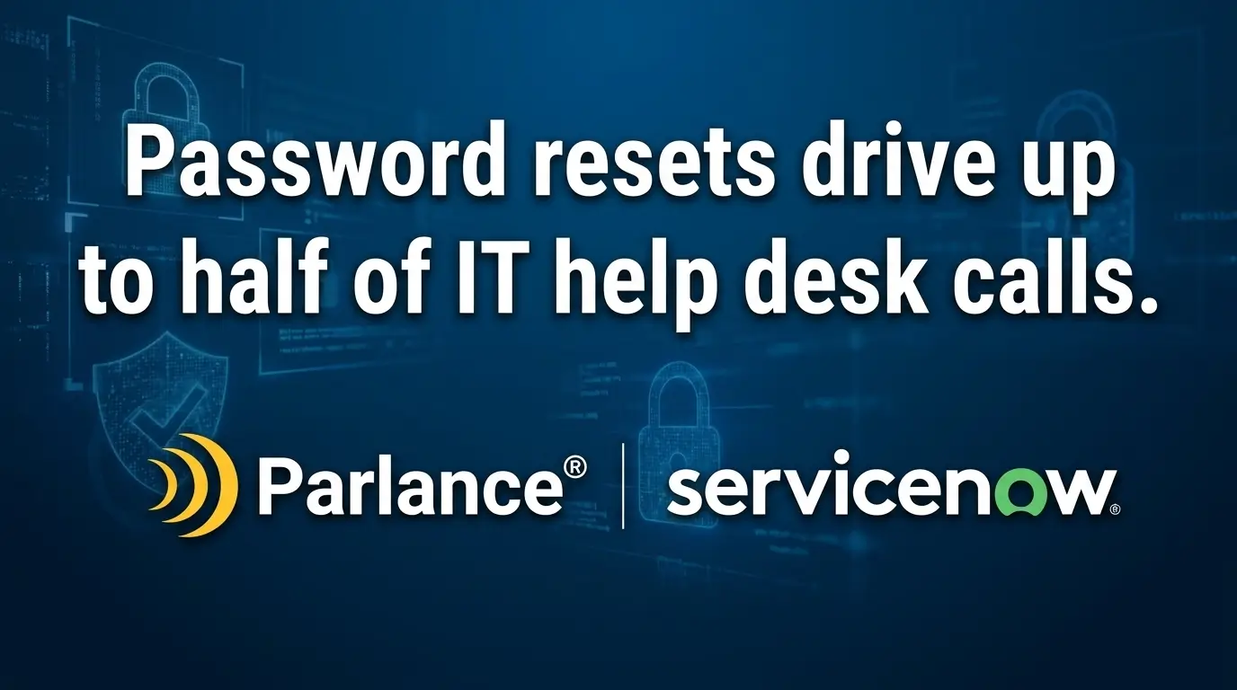 Parlance in the ServiceNow Store: secure voice AI authentication